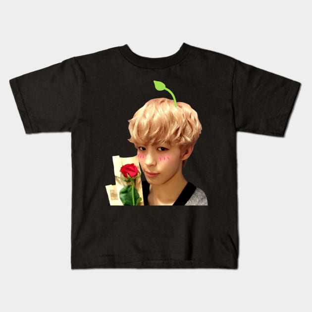 Cute sprout Hongbin | VIXX Kids T-Shirt by ichigobunny